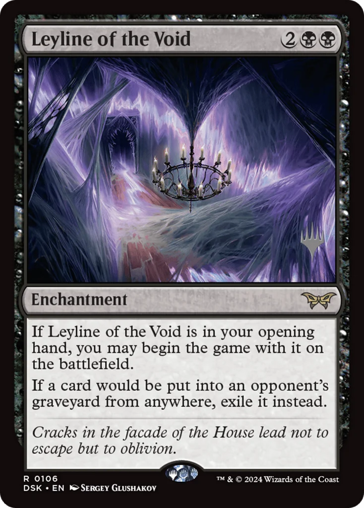 Leyline of the Void · Duskmourn: House of Horror Promos