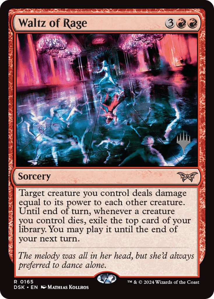 Waltz of Rage · Duskmourn: House of Horror Promos