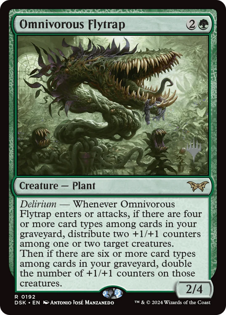 Omnivorous Flytrap · Duskmourn: House of Horror Promos