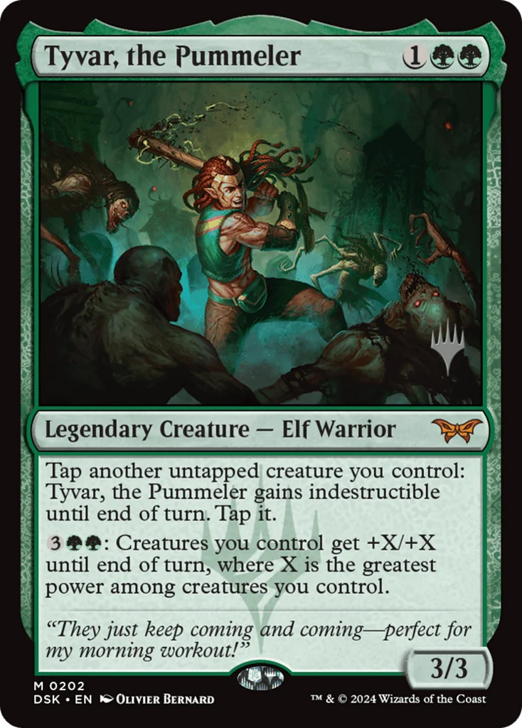 Tyvar, the Pummeler · Duskmourn: House of Horror Promos
