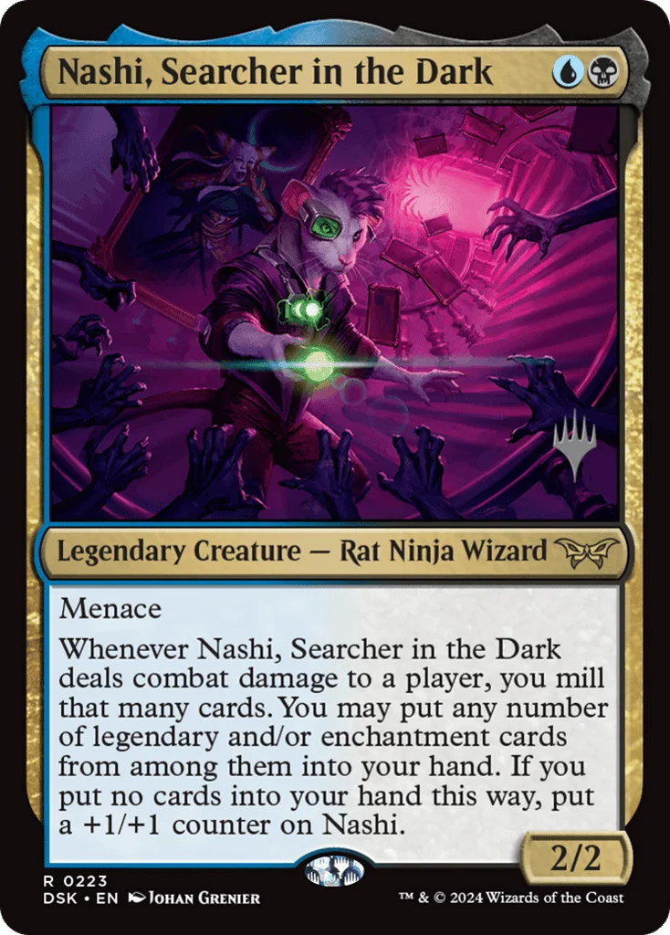 Nashi, Searcher in the Dark · Duskmourn: House of Horror Promos