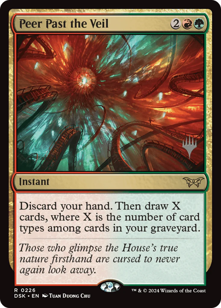 Peer Past the Veil · Duskmourn: House of Horror Promos