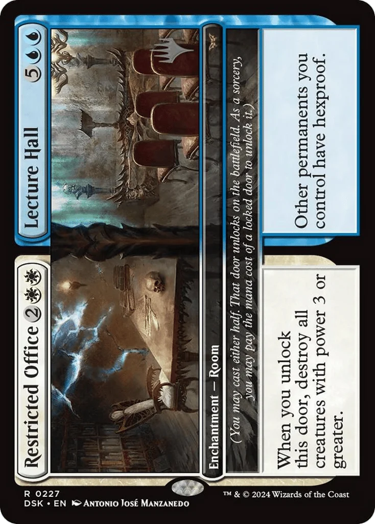 Restricted Office // Lecture Hall · Duskmourn: House of Horror Promos
