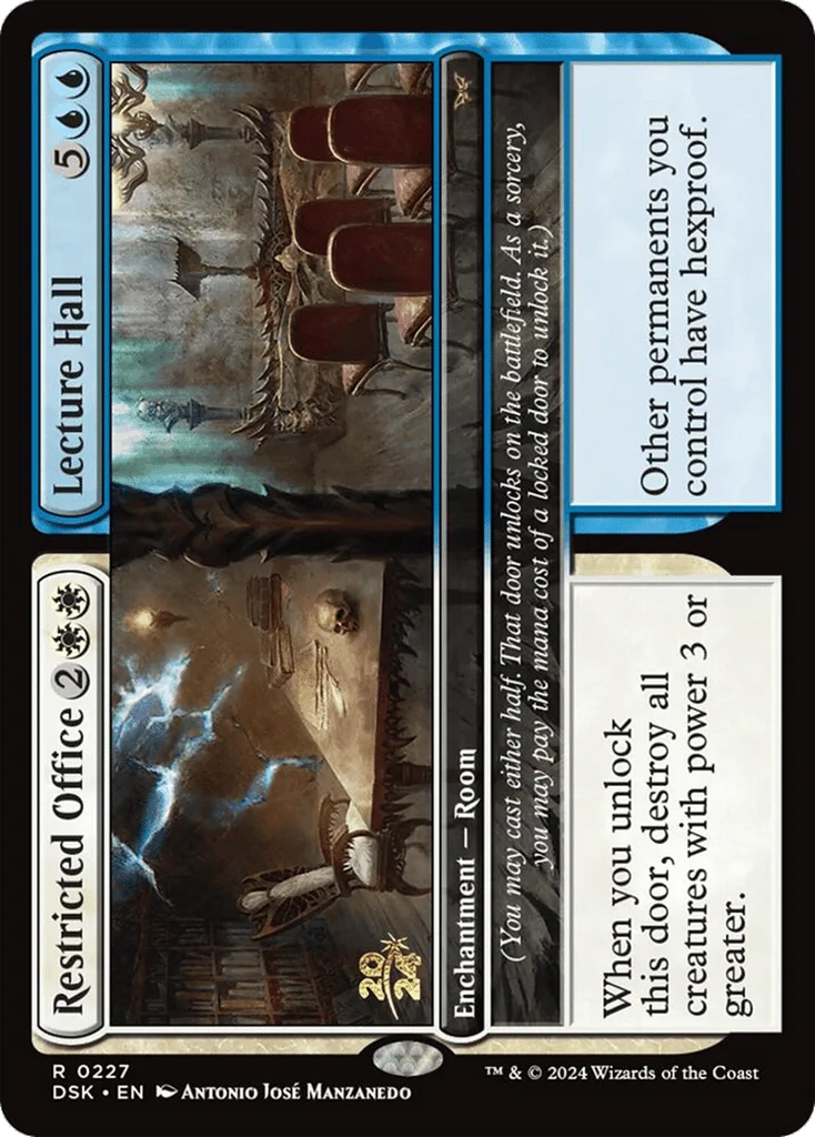 Restricted Office // Lecture Hall · Duskmourn: House of Horror Promos