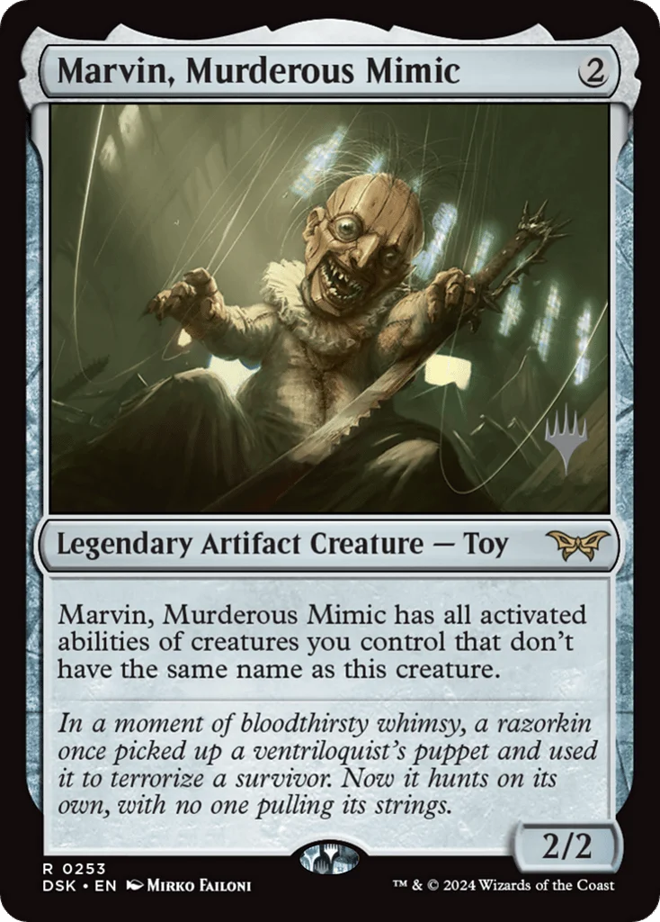 Marvin, Murderous Mimic · Duskmourn: House of Horror Promos