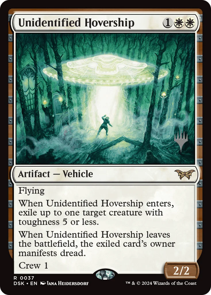 Unidentified Hovership · Duskmourn: House of Horror Promos