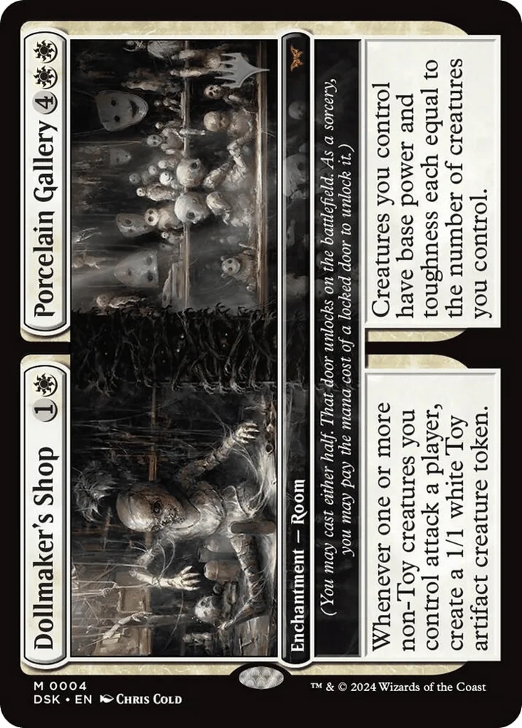 Dollmaker's Shop // Porcelain Gallery · Duskmourn: House of Horror Promos