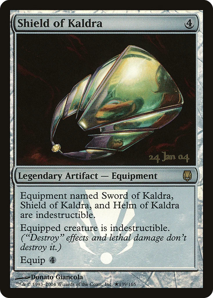 Shield of Kaldra · Darksteel Promos