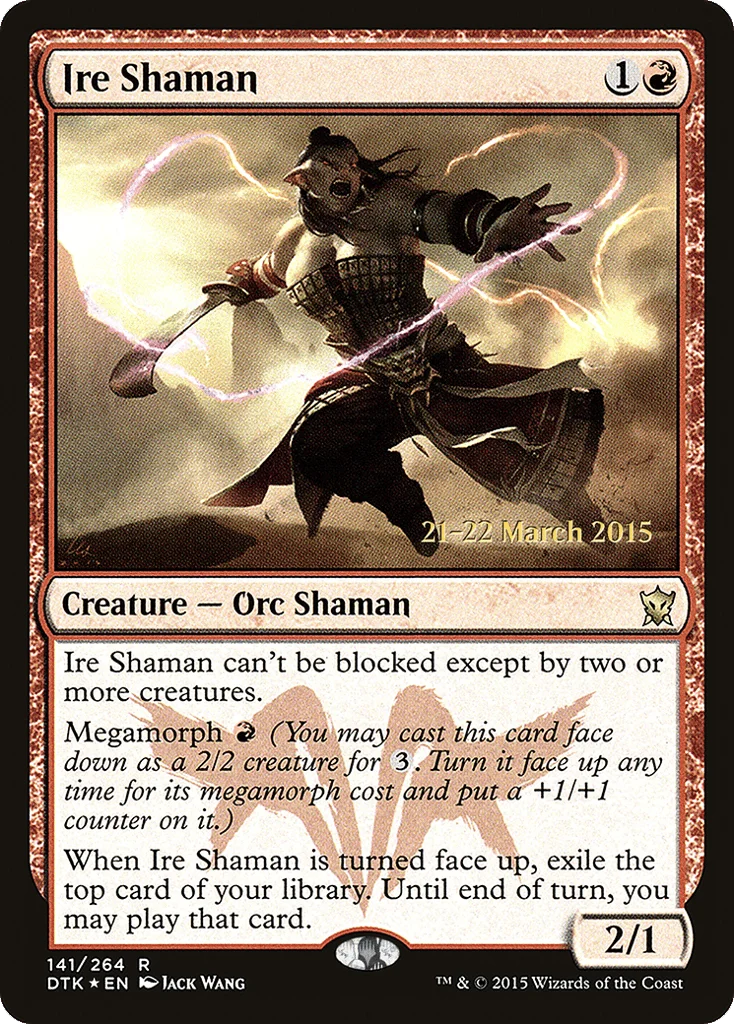 Ire Shaman · Dragons of Tarkir Promos