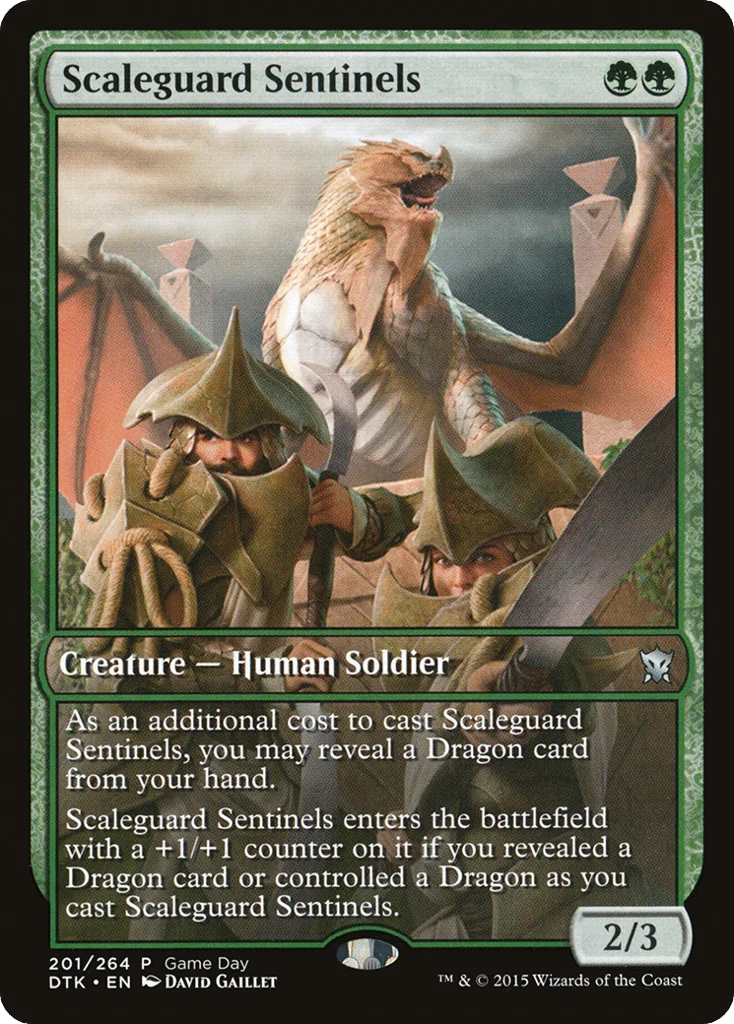 Scaleguard Sentinels · Dragons of Tarkir Promos