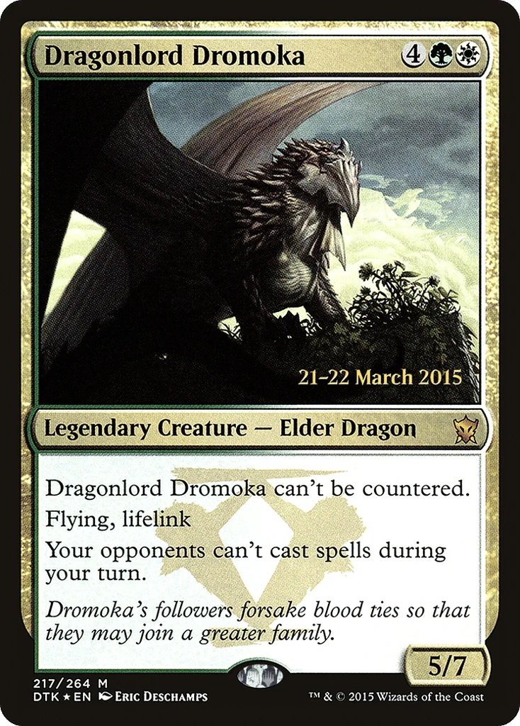 Dragonlord Dromoka · Dragons of Tarkir Promos