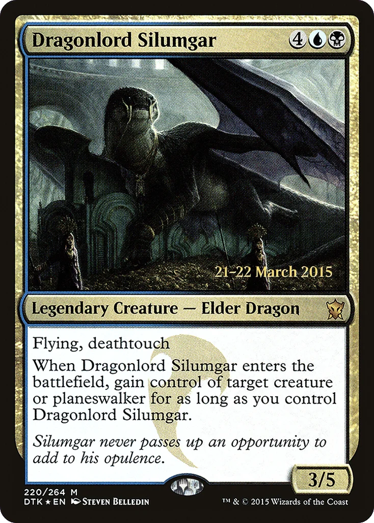 Dragonlord Silumgar · Dragons of Tarkir Promos
