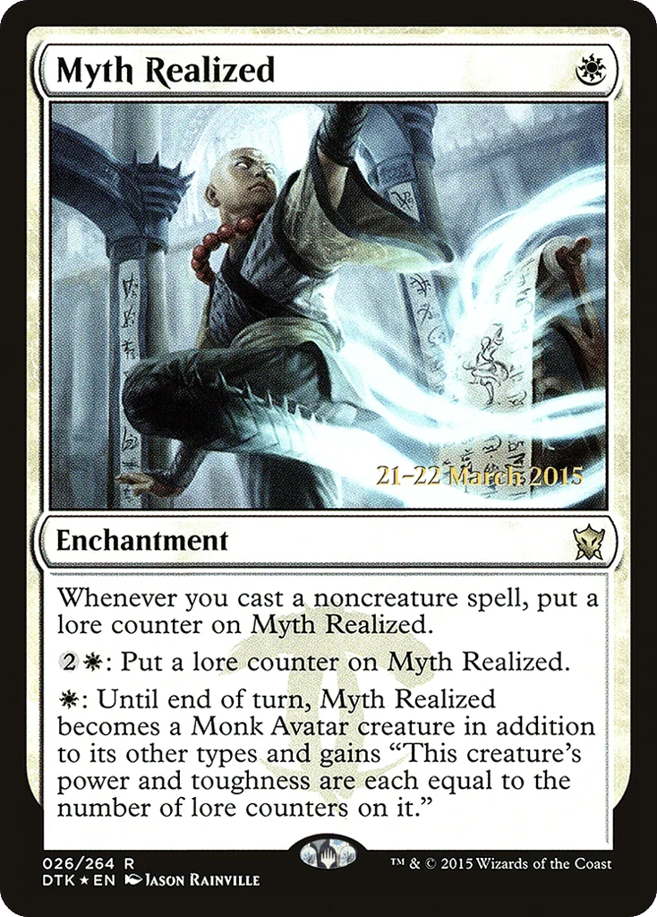 Myth Realized · Dragons of Tarkir Promos