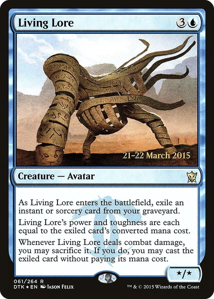 Living Lore · Dragons of Tarkir Promos