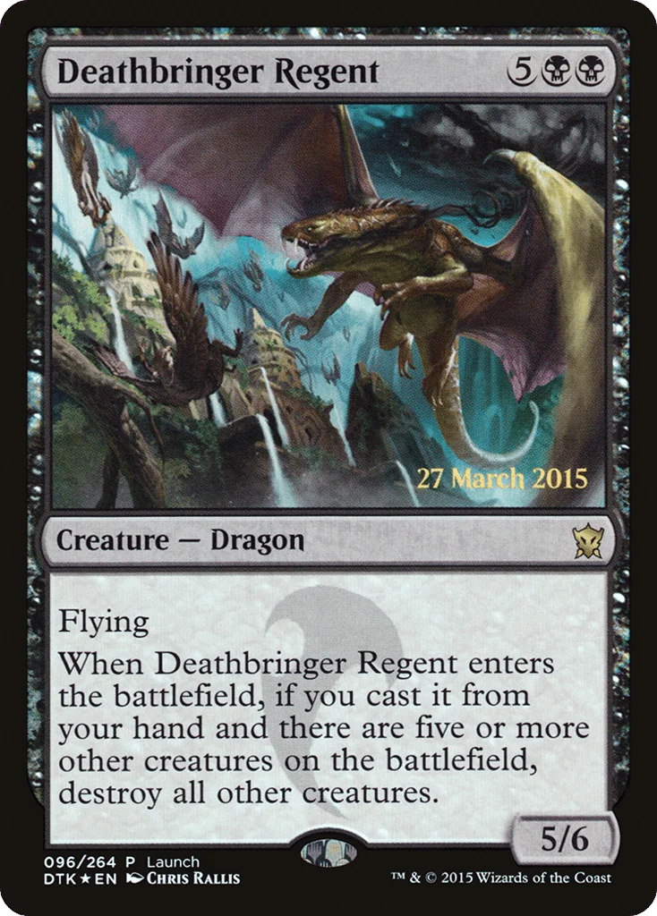 Deathbringer Regent · Dragons of Tarkir Promos