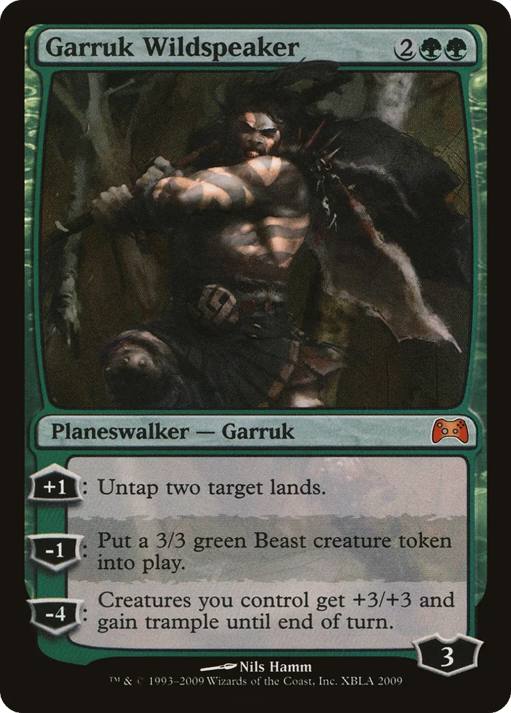 Garruk Wildspeaker · Duels of the Planeswalkers 2009 Promos