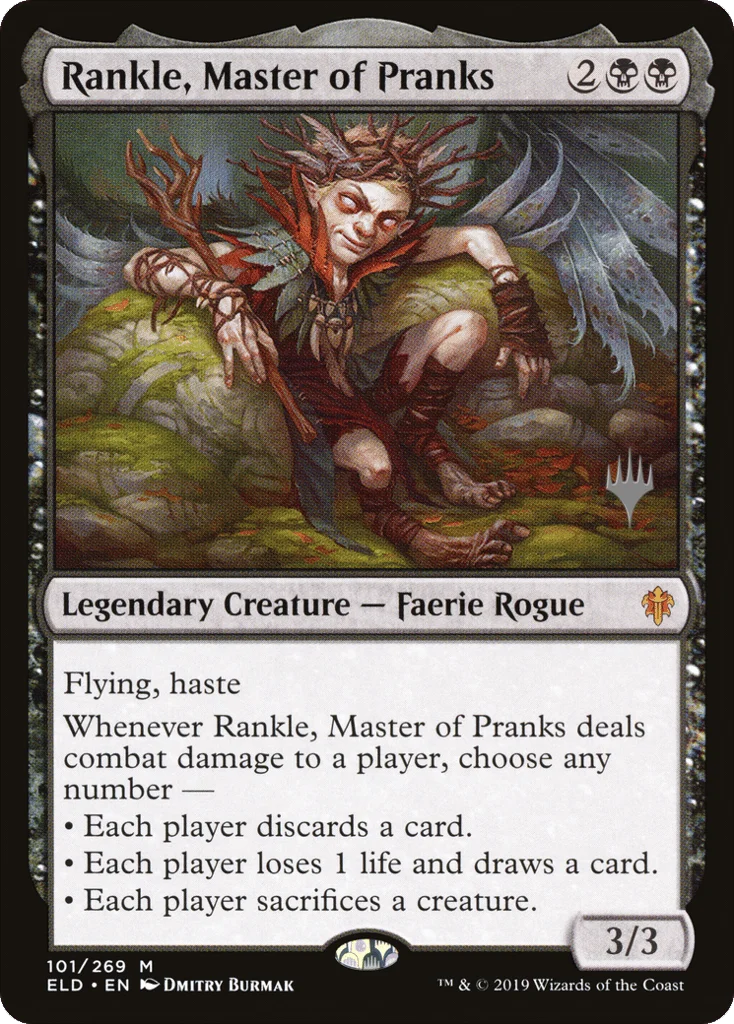 Rankle, Master of Pranks · Throne of Eldraine Promos