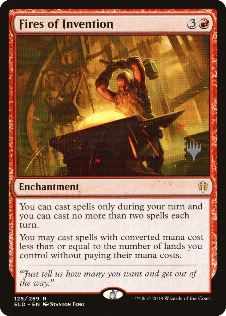 Fires of Invention · Throne of Eldraine Promos