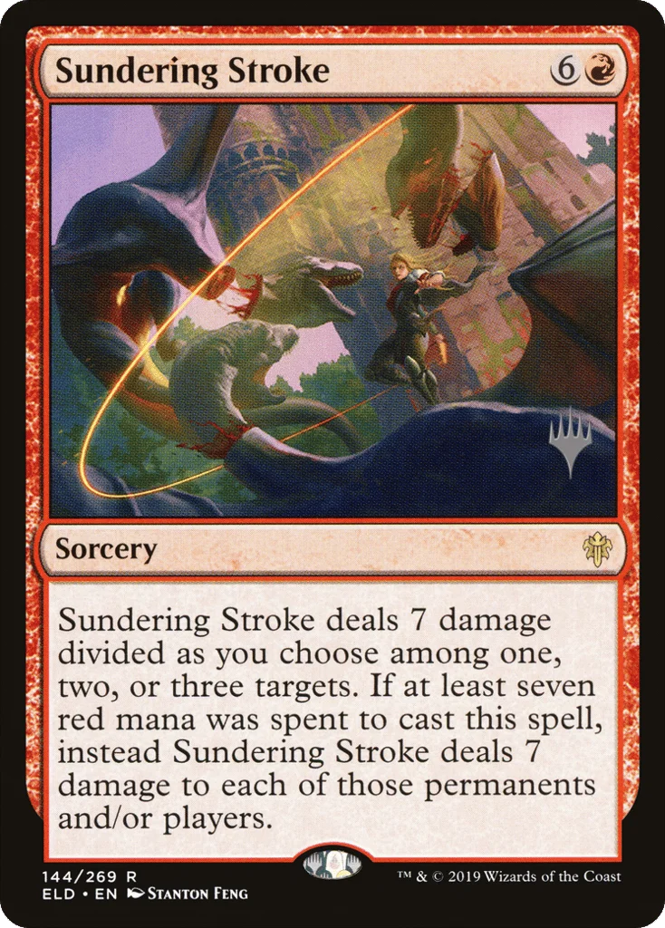 Sundering Stroke · Throne of Eldraine Promos