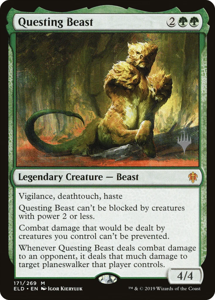 Questing Beast · Throne of Eldraine Promos