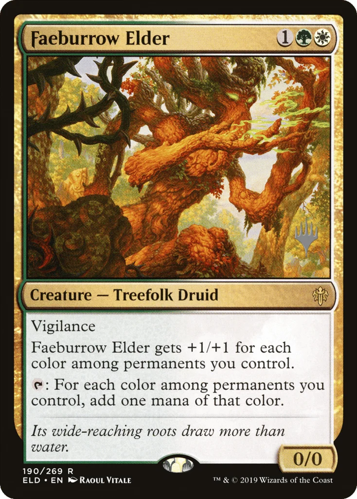 Faeburrow Elder · Throne of Eldraine Promos