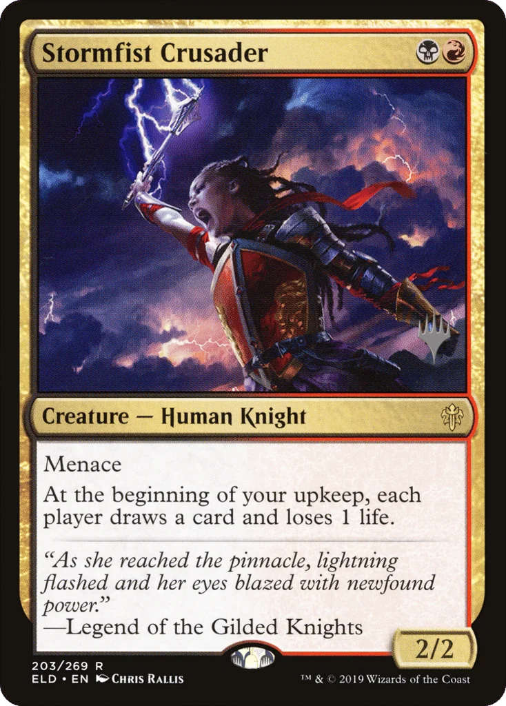 Stormfist Crusader · Throne of Eldraine Promos