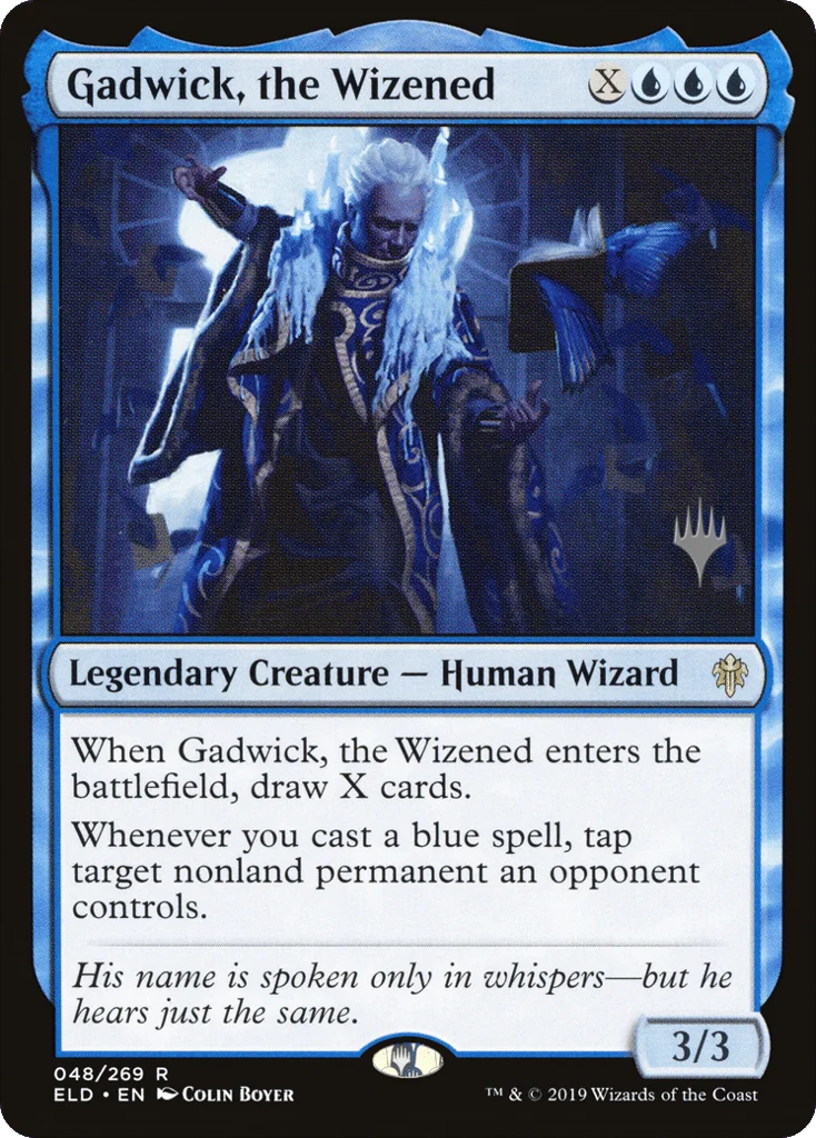 Gadwick, the Wizened · Throne of Eldraine Promos