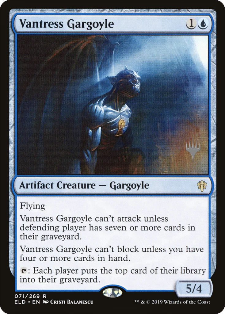 Vantress Gargoyle · Throne of Eldraine Promos
