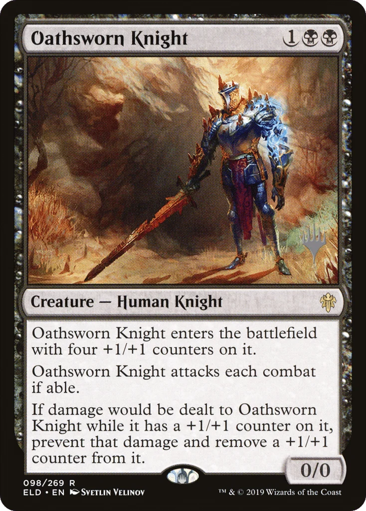 Oathsworn Knight · Throne of Eldraine Promos