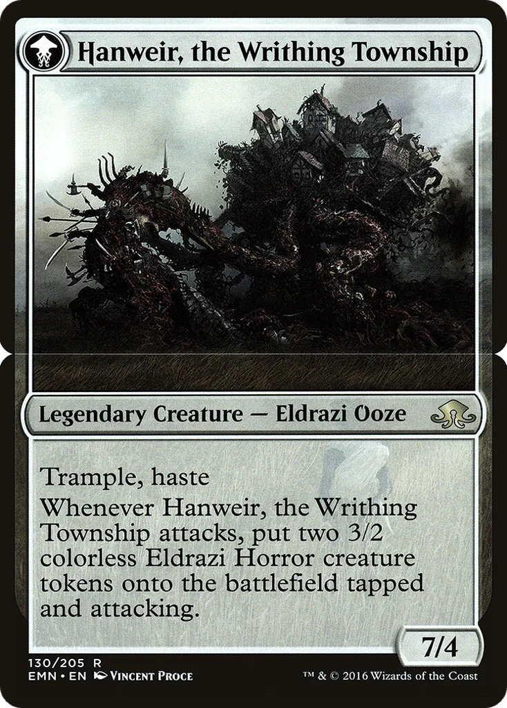 Hanweir, the Writhing Township · Eldritch Moon Promos