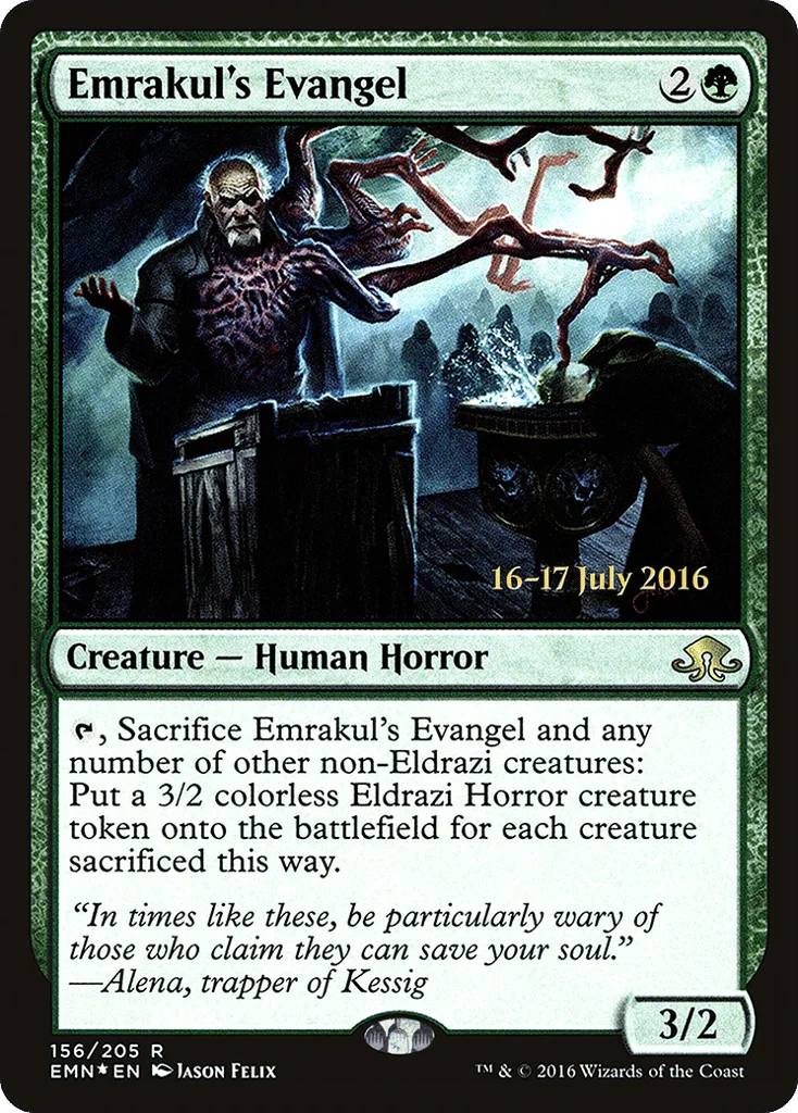 Emrakul's Evangel · Eldritch Moon Promos