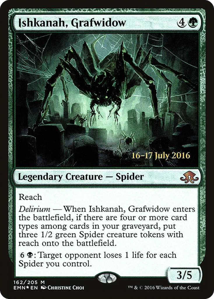 Ishkanah, Grafwidow · Eldritch Moon Promos