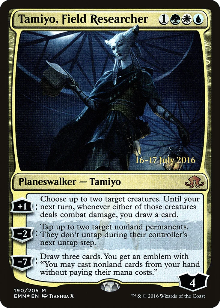 Tamiyo, Field Researcher · Eldritch Moon Promos