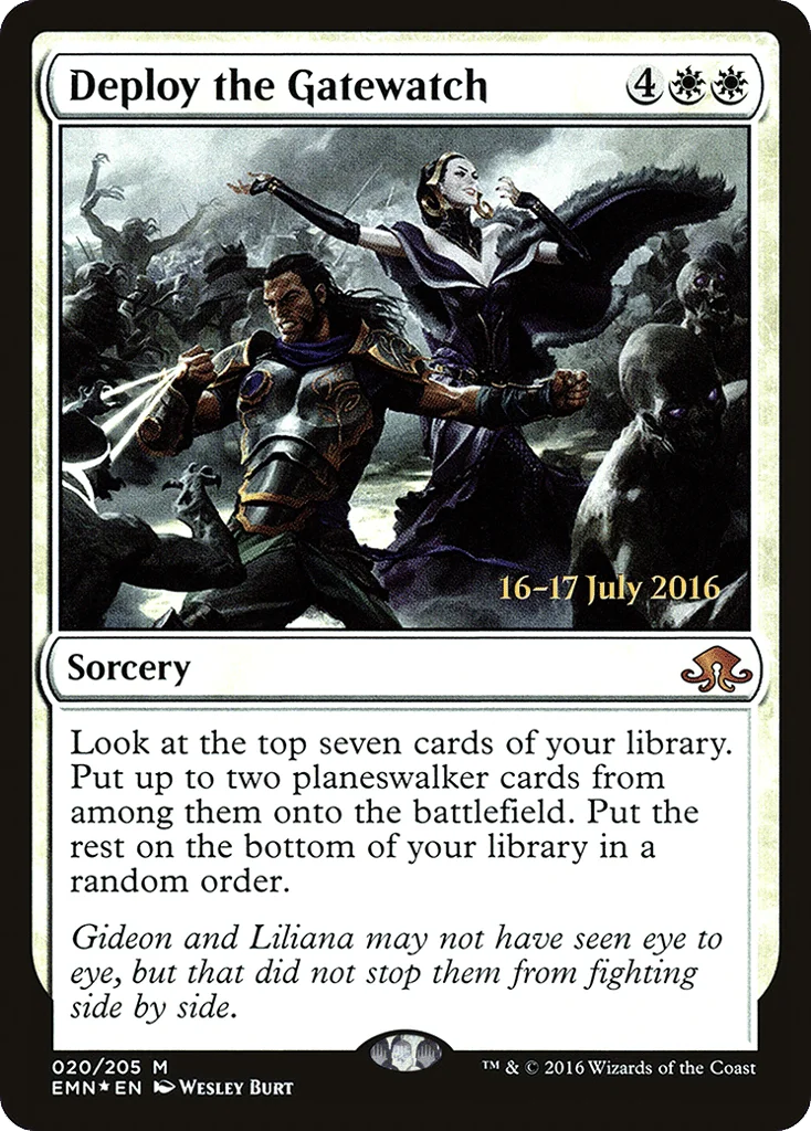 Deploy the Gatewatch · Eldritch Moon Promos