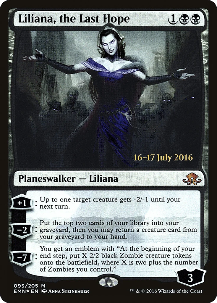 Liliana, the Last Hope · Eldritch Moon Promos