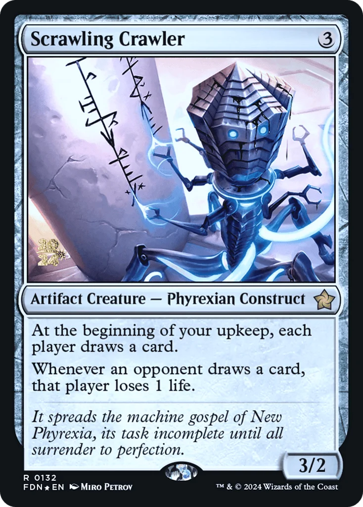 Scrawling Crawler · Foundations Promos