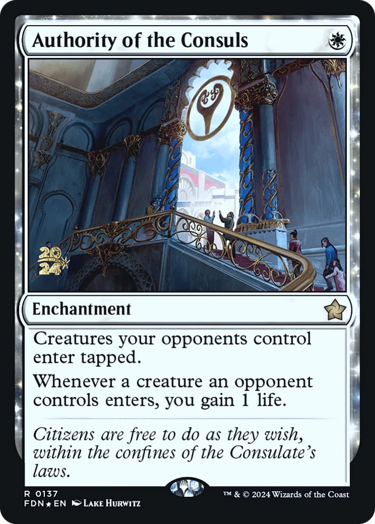 Authority of the Consuls · Foundations Promos