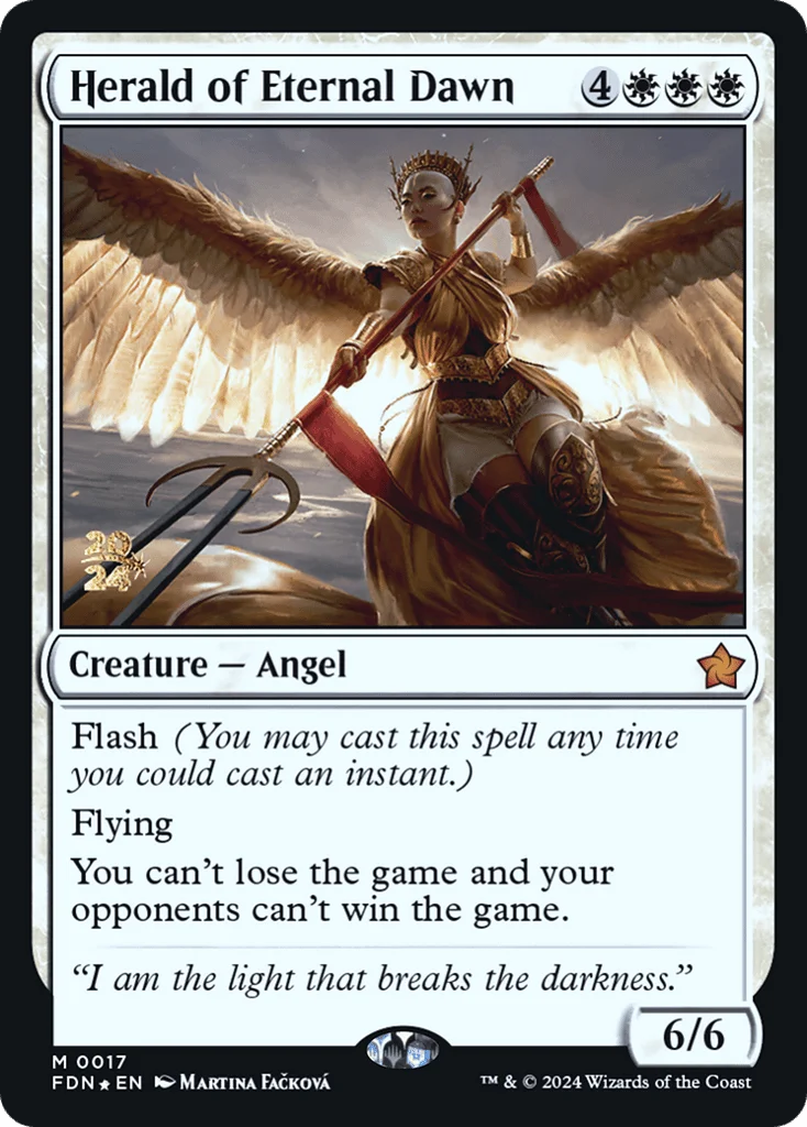 Herald of Eternal Dawn · Foundations Promos