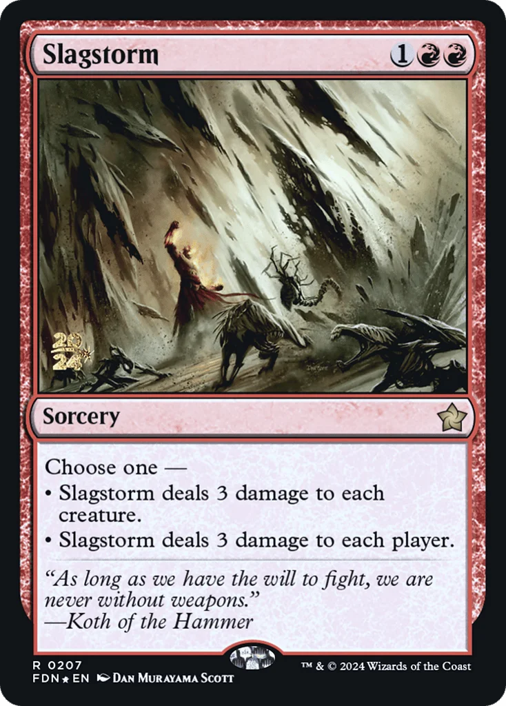 Slagstorm · Foundations Promos