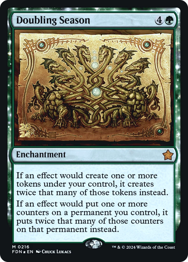 Doubling Season · Foundations Promos