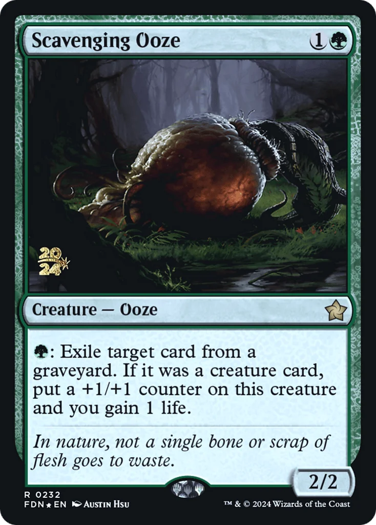 Scavenging Ooze · Foundations Promos