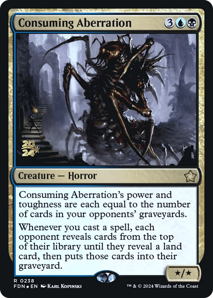Consuming Aberration · Foundations Promos