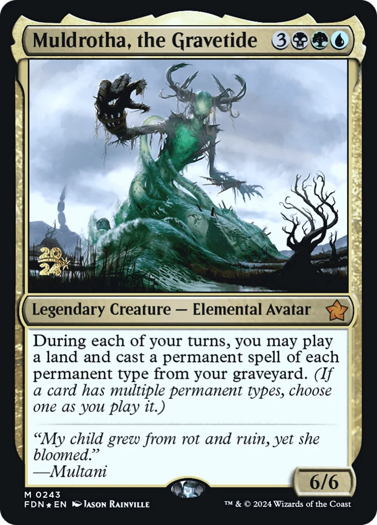 Muldrotha, the Gravetide · Foundations Promos