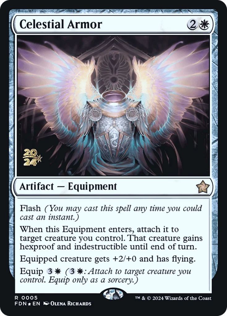 Celestial Armor · Foundations Promos
