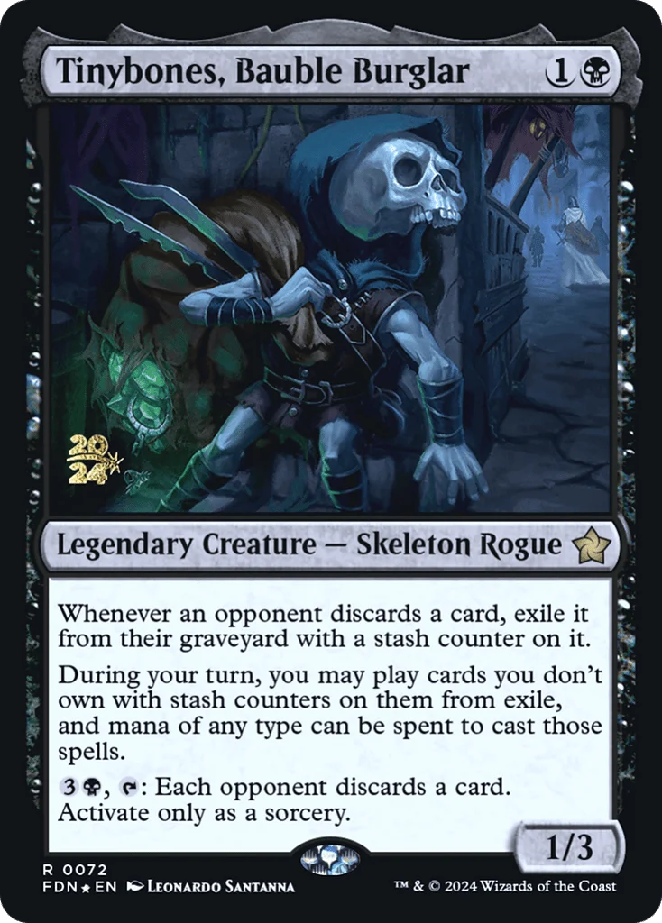 Tinybones, Bauble Burglar · Foundations Promos