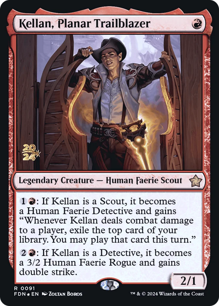 Kellan, Planar Trailblazer · Foundations Promos