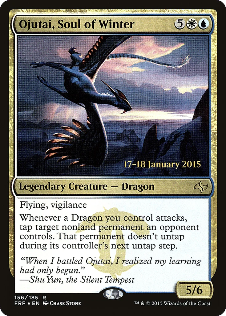 Ojutai, Soul of Winter · Fate Reforged Promos
