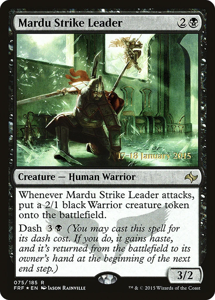 Mardu Strike Leader · Fate Reforged Promos