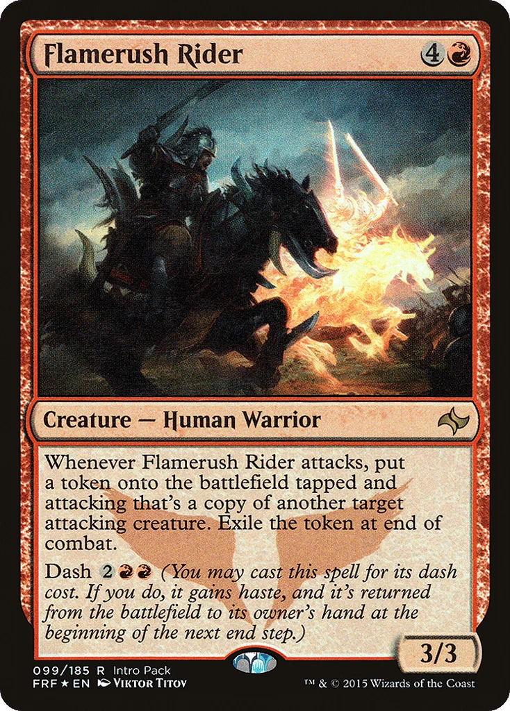 Flamerush Rider · Fate Reforged Promos