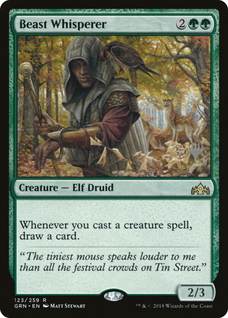 Beast Whisperer · Guilds of Ravnica Promos